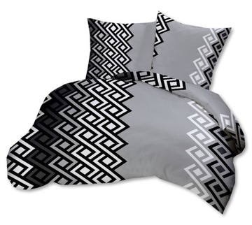 POŚCIEL Z KORY 160x200cm 2x 70x80 POLSKI PRODUKT SILVER - PLECIONKA SZARA