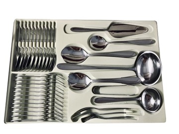Набор столовых приборов Hoffner SATIN 72 шт. СМЕШИВАНИЕ УЗОРОВ