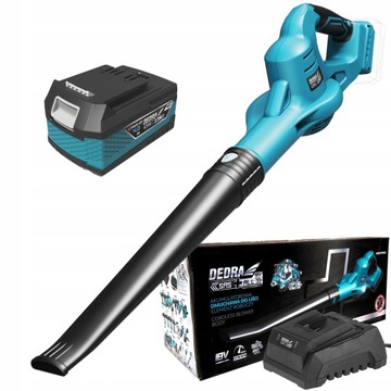 DEDRA DMUCHAWA DO LIŚCI ODKURZACZ AKU 18V SAS+ 4Ah