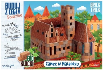 BRICK TRICK MALBORK ZAMEK BUDUJ Z CEGŁY 380 EL.