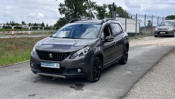 Peugeot 2008 I SUV Facelifting 1.2 PureTech 130KM 2018 Peugeot 2008 RATY 1.2 BENZ 130KM GT-LINE Kamera Navi Tablet Panorama Serwi, zdjęcie 2