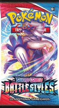 POKEMON TCG BATTLE STYLES BOOSTER KARTY ORYGINALNE