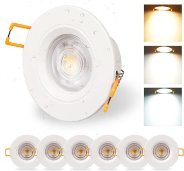 HOPHA REFLEKTOR LED DO ZABUDOWY 6 szt