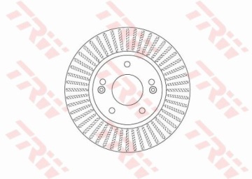 ПЕРЕДНИЕ ДИСКИ+КОЛОДКИ TRW KIA CEED II 280MM
