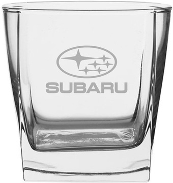 Zestaw 2 szklanek grawer Subaru