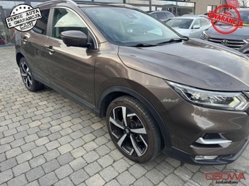 Nissan Qashqai II Crossover Facelifting 1.3 DIG-T 140KM 2021 Nissan Qashqai 1.3DIG-t Tekna skory ledy panorama bi xenon kamery Navi zam