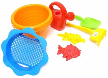 БОЛЬШОЙ НАБОР ПЕСОЧНОЙ ПЕСОЧКИ, ИГРУШКИ, ФОРМЫ ДЛЯ ВЕДРО