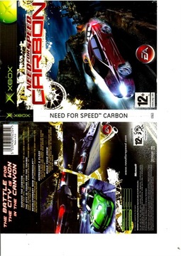 kultowa gra na XBOX CLASSIC NEED FOR SPEED CARBON rób najlepsze DRIFTY
