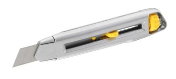 Nożyk metalowy lekki interlock, ostrze łamane 18mm