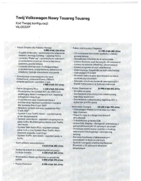 Volkswagen Touareg III SUV 3.0 V6 SCR TDI 286KM 2018 Volkswagen Touareg 4x4 3.0 TDI 286 KM Salon PL 1 Wlasciciel 2019r Warsz, zdjęcie 16