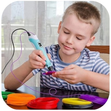 РУЧКА ДЛЯ 3D-ПРИНТЕРА ВОЛШЕБНАЯ РУЧКА ДЛЯ ДЕТЕЙ НАБОР 10 метров PLA ЗАПРАВКИ