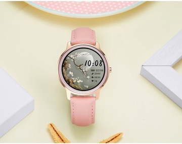 SMARTWATCH KOBIECY Z ANDROIDEM dotykowy + budzik