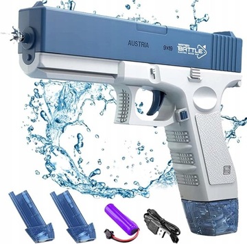 Новый водяной пистолет 2023 года, электрический пистолет Glock
