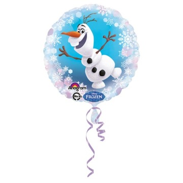Balon foliowy 17 cali Olaf Bałwanek Kraina Lodu