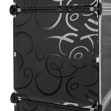 Półka na Buty Regał Szafka Stojak Obuwie Organizer Moduł 6 Półek Modułowa