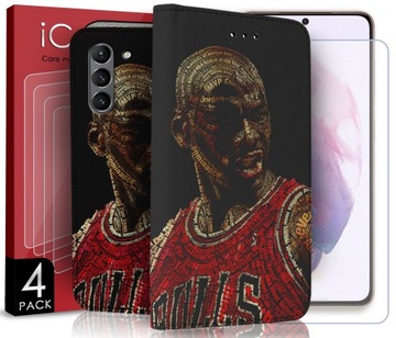 ETUI DO SAMSUNG GALAXY S21 PLUS WZORY + SZKŁO