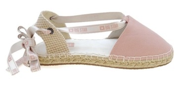 Sandały wiązane espadryle BIG STAR JJ274864 40