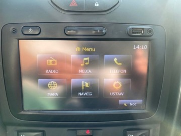 Dacia Duster I 2015 Dacia Duster KLIMATYZACJA NAWIGACJA SKORY PARKTRONIC TEMPOMAT GRZANE FOTEL, zdjęcie 13