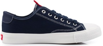 LEE COOPER MĘSKIE GRANATOWE NISKIE TRAMPKI TENISÓWKI KLASYCZNE r. 44