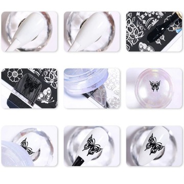 IsabelleNails Lakier Do Stempli 6ml Do wzorków MIX