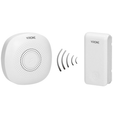 БЕСПРОВОДНОЙ ДВЕРНОЙ ЗВОНОК БЕЗ АККУМУЛЯТОРОВ С 2 ПРИЕМНИКАМИ