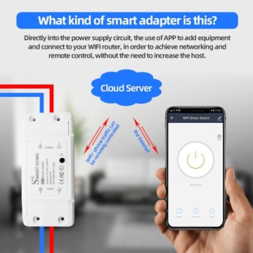 TUYA Smart 10A WiFi переключатель контроллер реле