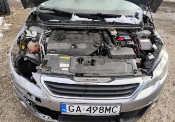 Peugeot 2016 Peugeot 308 2016r, 2.0HDI-150KM. AUTOMAT. Lekko uszkodzony prawy przod. Je, zdjęcie 5