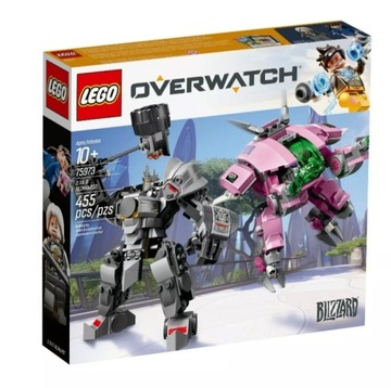 LEGO Overwatch 75973 Overwatch Д.Ва и Рейнхардт