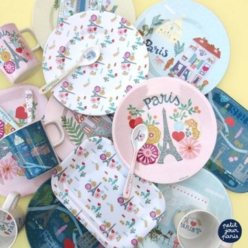 AL22 łyżka łyżeczka melamina PETIT JOUR PARIS