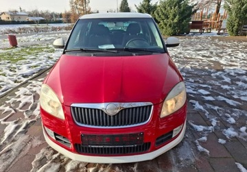 Skoda Fabia II Hatchback 1.4 i 16V 85KM 2008 Skoda Fabia Super stan techniczny 1.4 Benzyna 86KM, zdjęcie 1