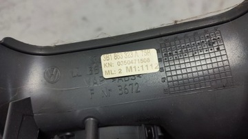 Центральный туннель VW Passat B5 FL 3B1863323A