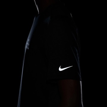 Мужская беговая футболка Nike Dri-FIT Run Division Rise 365, черная, размер XL