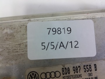 AUDI A4 PASSAT 1.8 JEDNOTKA ŘÍZENÍ 8D0907558B