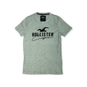 Koszulka t-shirt damski turkusowy HOLLISTER XS