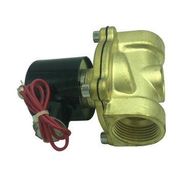 5 шт., 220 В, 1 дюйм, латунный электрический соленоид