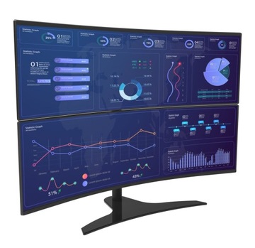 Peerless-AV LCT650SD stojak na biurko 24''-49''