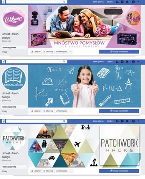 FACEBOOK FANPAGE графический дизайн аватар + фоновое фото