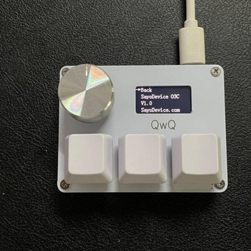 Черный быстродействующий переключатель SayoDevice OSU O3C