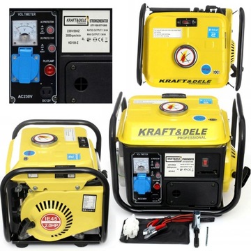 GENERATOR PRĄDOTWÓRCZY AGREGAT 1200W 230V 12V