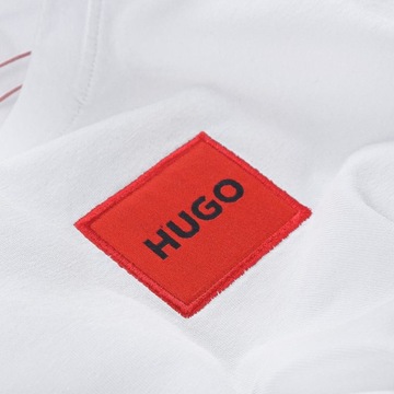 T-shirt męski okrągły dekolt Hugo Boss rozmiar XL biała