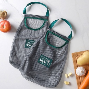 Сетчатые мешки для хранения овощей, подвесной лук, 2 шт.