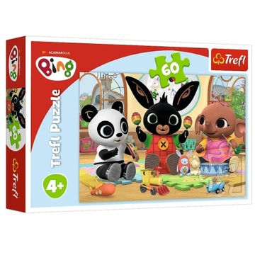 PUZZLE 60 ELEMENTÓW W RYTMIE BINGA TREFL 3420