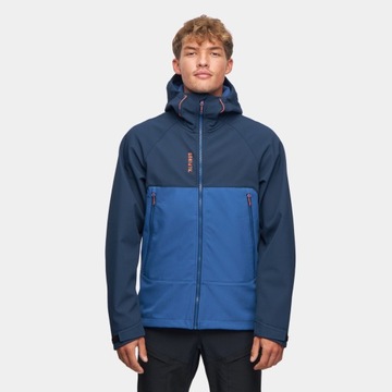 KURTKA MĘSKA SOFTSHELL ALPINUS WODOODPORNA PELAT 10000 L