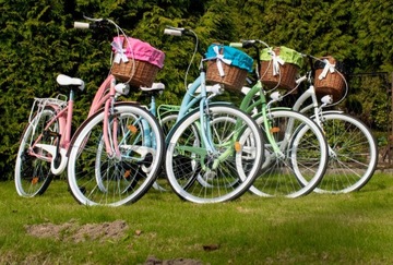 ЖЕНСКИЙ ГОРОДСКОЙ ВЕЛОСИПЕД 26 ЖЕНСКИЙ ECO + LIGHT BASKET 6B