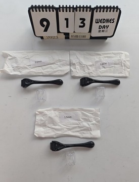 ИГОЛЬЧАТЫЙ РОЛИК ДЛЯ МЕЗОТЕРАПИИ МАССАЖЕР ДЛЯ ЛИЦА 3 шт.