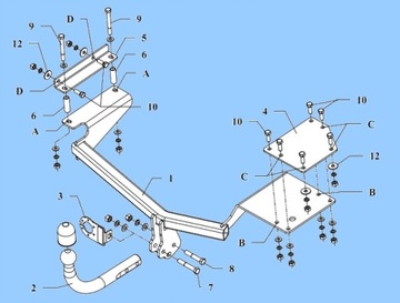 ZAŘÍZENÍ(HÁK) TÁŽNÝ AUTO-HAK W 28