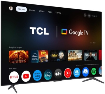 Телевизор QD Mini LED TCL 55Q6C 55 дюймов 4K UHD черный