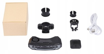 ВЕЛОСИПЕДНЫЙ ФОНАРЬ, СИГНАЛ ПОВОРОТА, СИГНАЛ, СИГНАЛИЗАЦИЯ 110 дБ