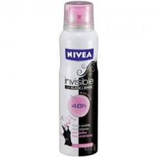 NIVEA dezodorant 150 ml INVISIBLE BLACK CLEAR