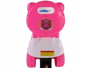 ПОЕЗДКА НА ПУШЕРЕ ДЛЯ ДЕТЕЙ HIPCIO ДЛЯ ДЕТЕЙ ХРАНЕНИЕ РОГ СПИНКА 30 КГ